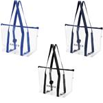 JH30117 Laguna Beach Clear Tote Bag With Custom Imprint